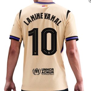 Camiseta Barcelona Lamil Llamal Away Fan