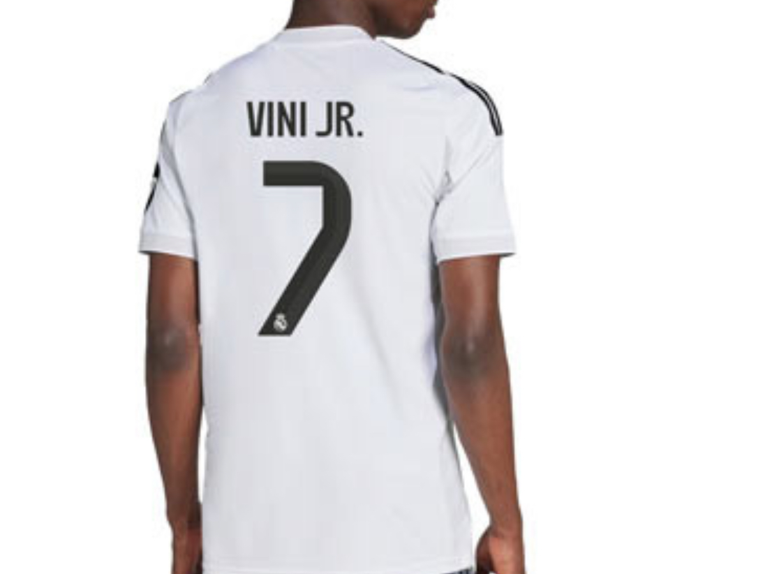 Camiseta R Madrid Primera Equipación Vini Jr 2026