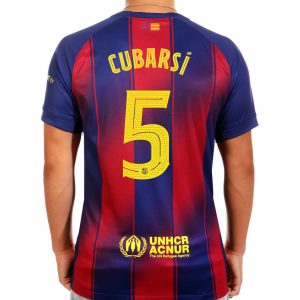 Camiseta Barcelona Cubarsí Home Fan