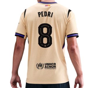 Camiseta Barcelona Pedri 8 Away Fan
