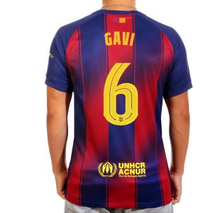 Camiseta Barcelona Gavi 6 Home Fan