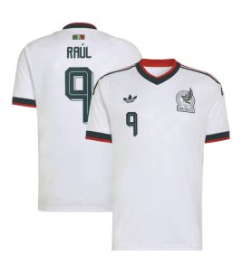 Uniforme Away México Selección Raúl 7