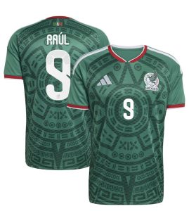 Uniforme México Selección Raúl 7