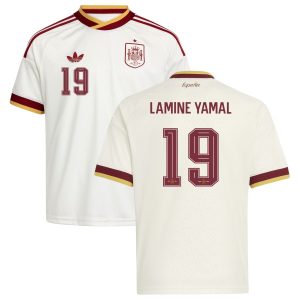 Maillot Espagne 2026/27 Lamine Yamal 19 Segunda Equipación
