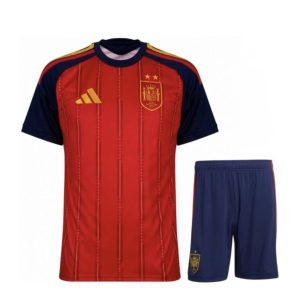 Camiseta Primera Equipación Nino Espana Dos Estrellas Campeon Mundo 2026/27